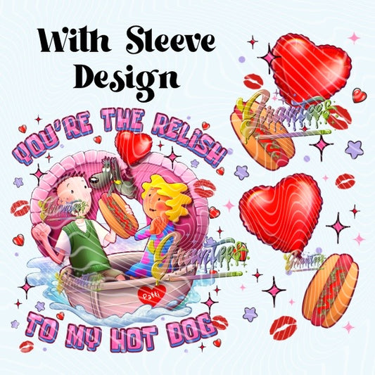 Hot Dog Design with Sleeve Png for DTF or Shirt Printing, PNG Only!