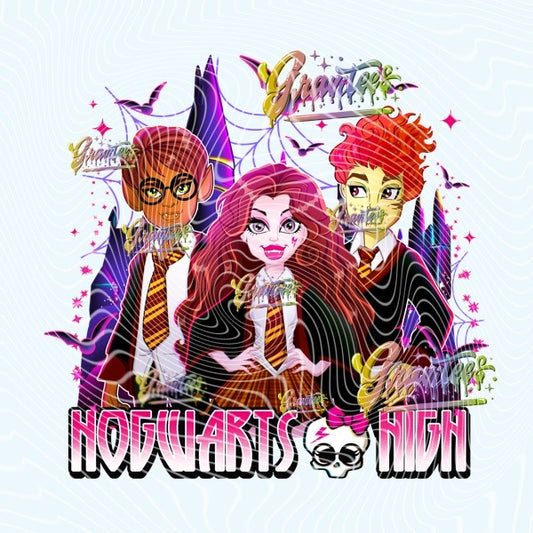 Wizard High Design Png for DTF or Shirt Printing, PNG Only!