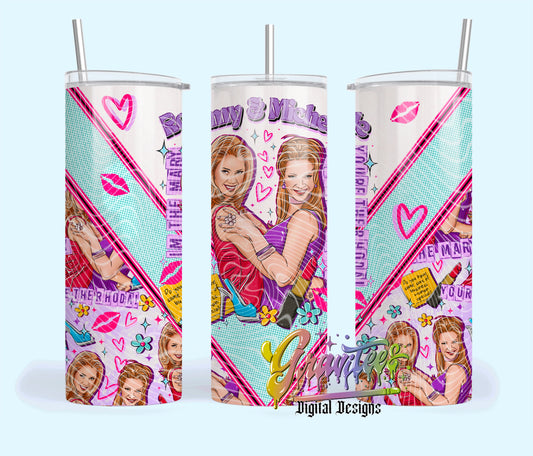 Business Women 20oz Skinny Template PNG, Movie  Clipart for UVDTF or Sublimation Printing PNG Only!
