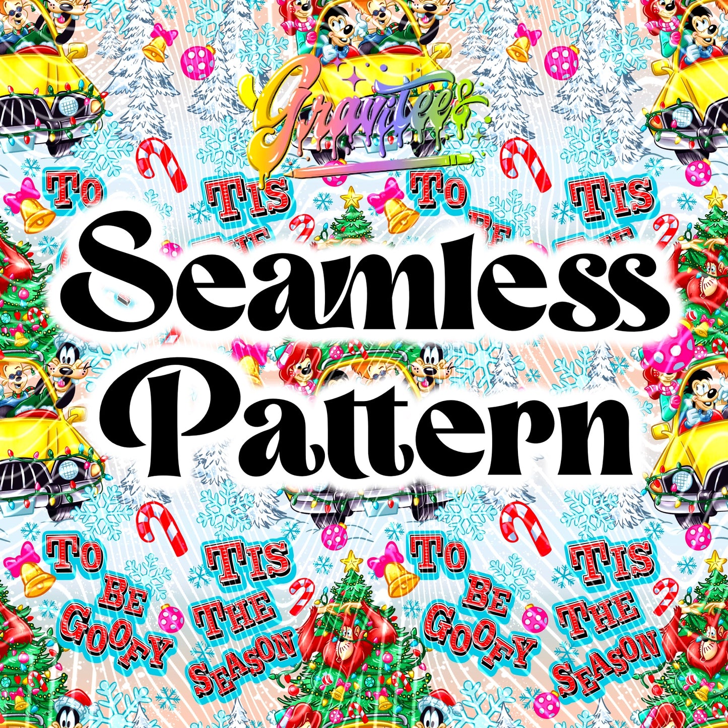 This The Season Seamless Design Png for DTF or Shirt Printing, PNG Only!