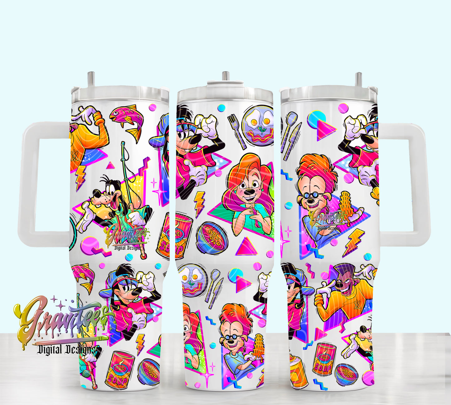 Silly Father Son Movie 40oz Tumbler Template Design PNG, for UVDTF or Sublimation Printing PNG Only!!