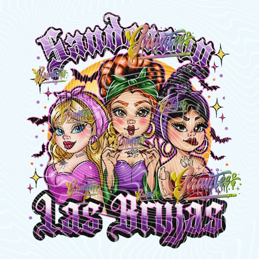 Las Brujas PNG, Halloween Clipart for DTF or Shirt Printing PNG Only!