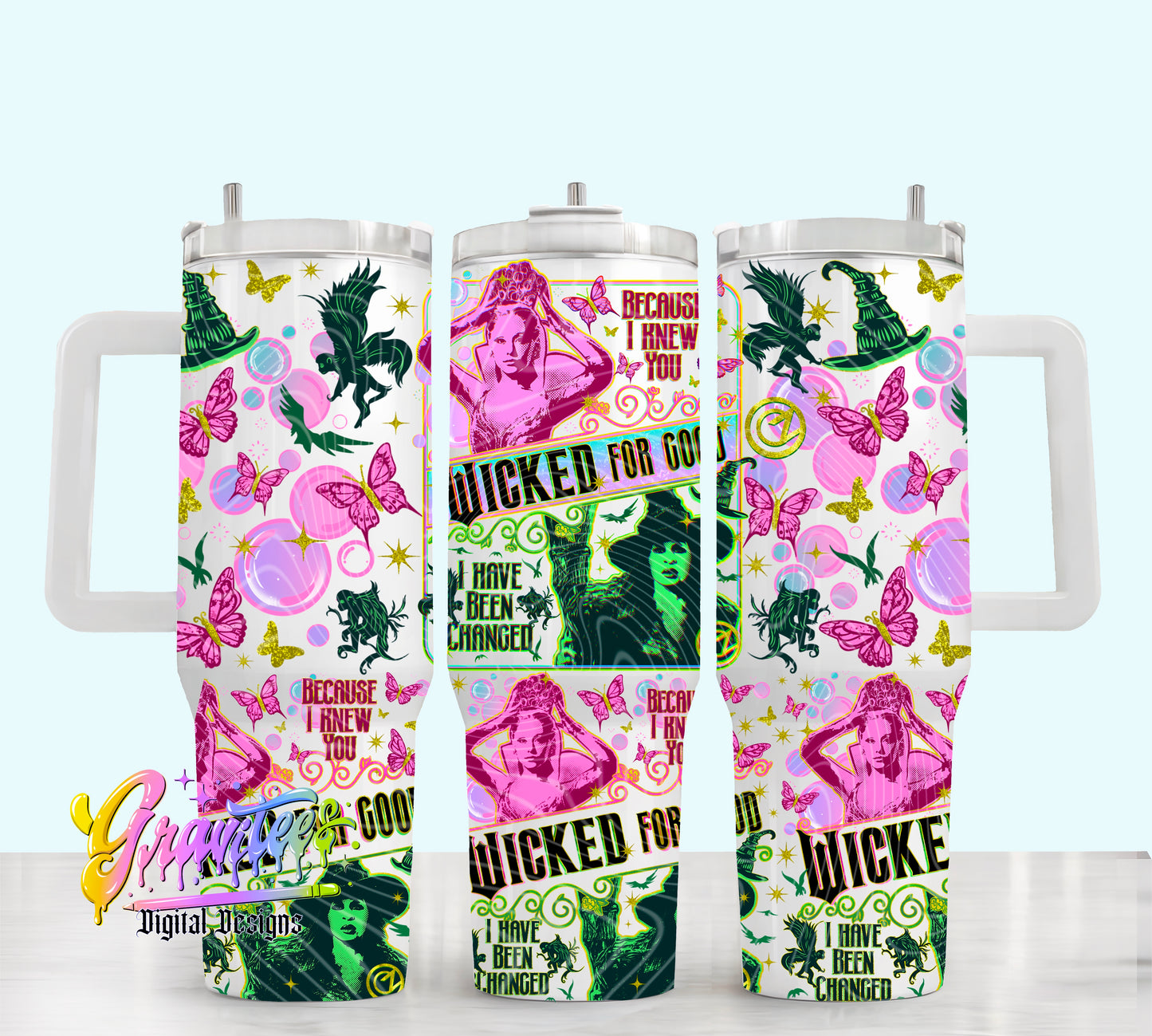 For Good Friends 40oz Tumbler Template Design PNG, for UVDTF or Sublimation Printing PNG Only!!
