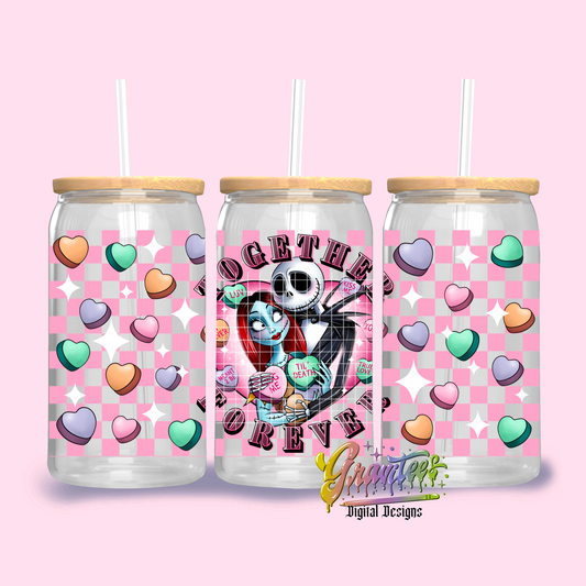 Together Forever NBC Libbey Template Png, NBC Valentine Clipart, Trendy Valentine Clipart for DTF  or Shirt Printing, PNG Only!