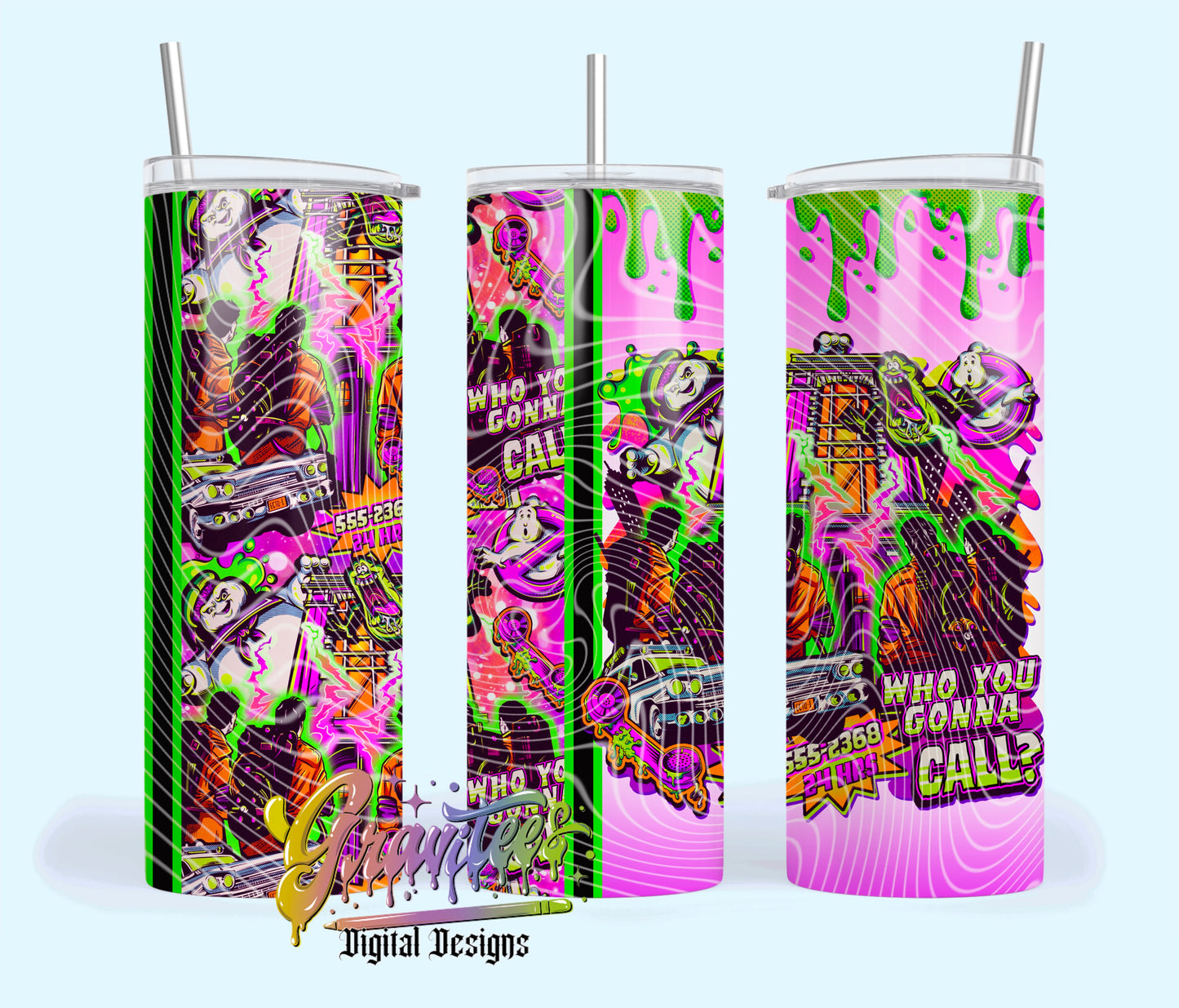 CALL 24HR 20oz Tumbler Template Design PNG, for UVDTF or Sublimation Printing PNG Only!!