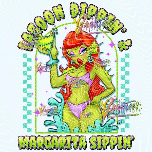 LAGOON DIPPIN Png for DTF or Shirt Printing, PNG Only!