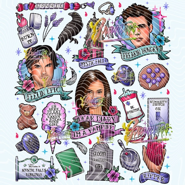 MYSTIC Design Png for DTF or Shirt Printing, PNG Only!