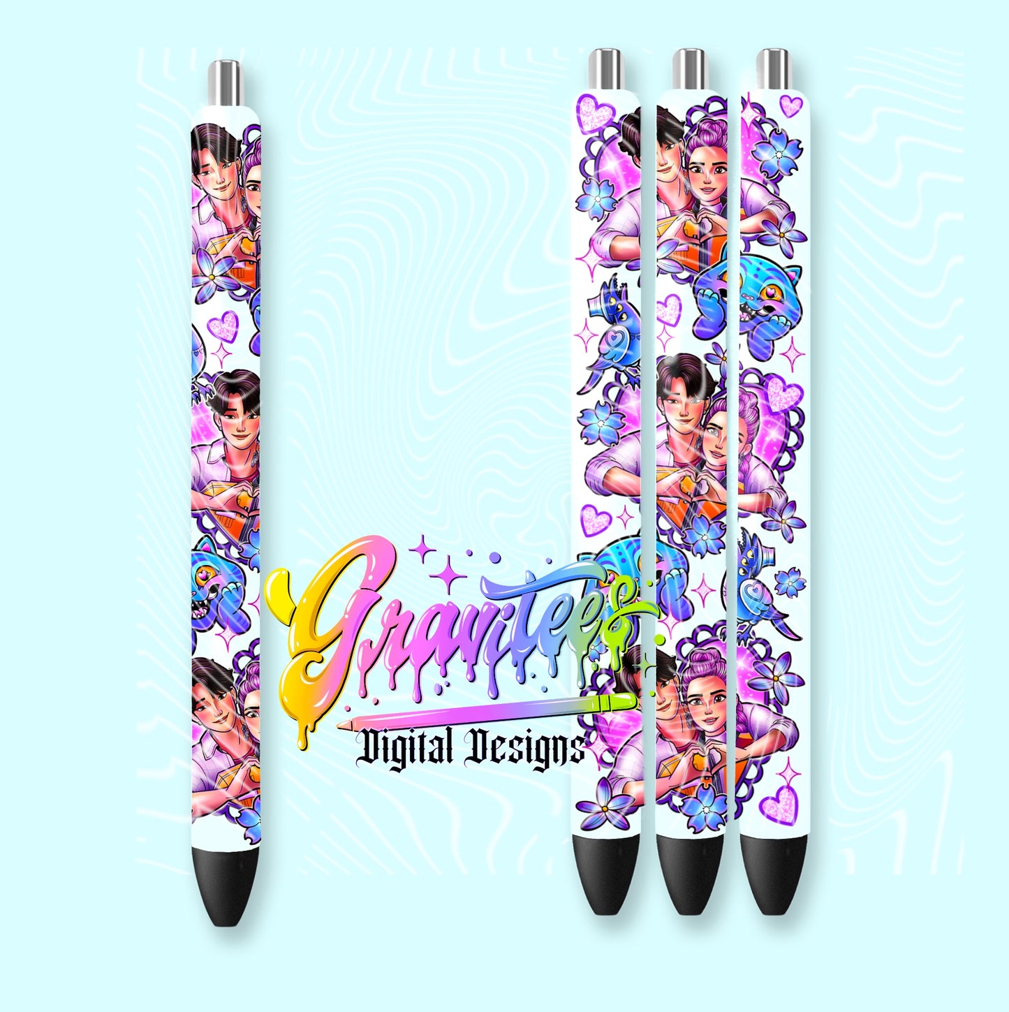 We Could Be Free Pen Wrap Template Design PNG, for UVDTF or Sublimation Printing PNG Only!!