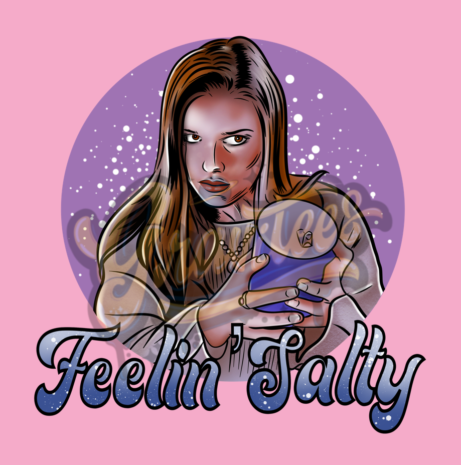 Feeling Salty PNG, Hocus Pocus Clipart, Allison Hocus Pocus Clipart, Pot Clipart, for DTF or Shirt Printing, Halloween Sublimation, PNG Only
