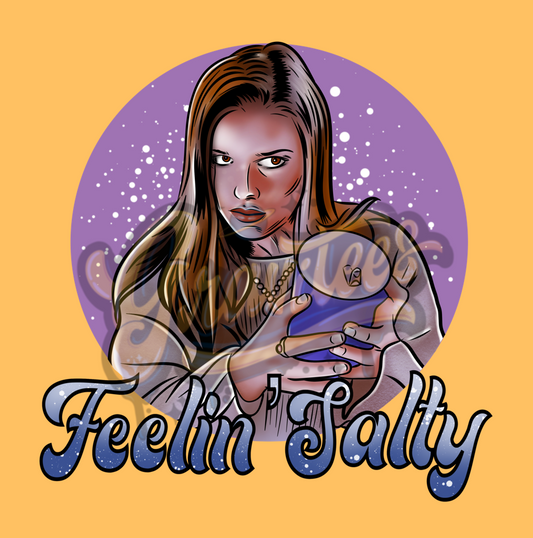 Feeling Salty PNG, Hocus Pocus Clipart, Allison Hocus Pocus Clipart, Pot Clipart, for DTF or Shirt Printing, Halloween Sublimation, PNG Only