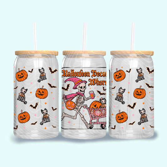 Halloween Decor Whore Libbey Design Png, Halloween Decor Whore Clipart, Halloween Decor Whore Clipart, Clipart for DTF or Shirt Printing, PNG Only!