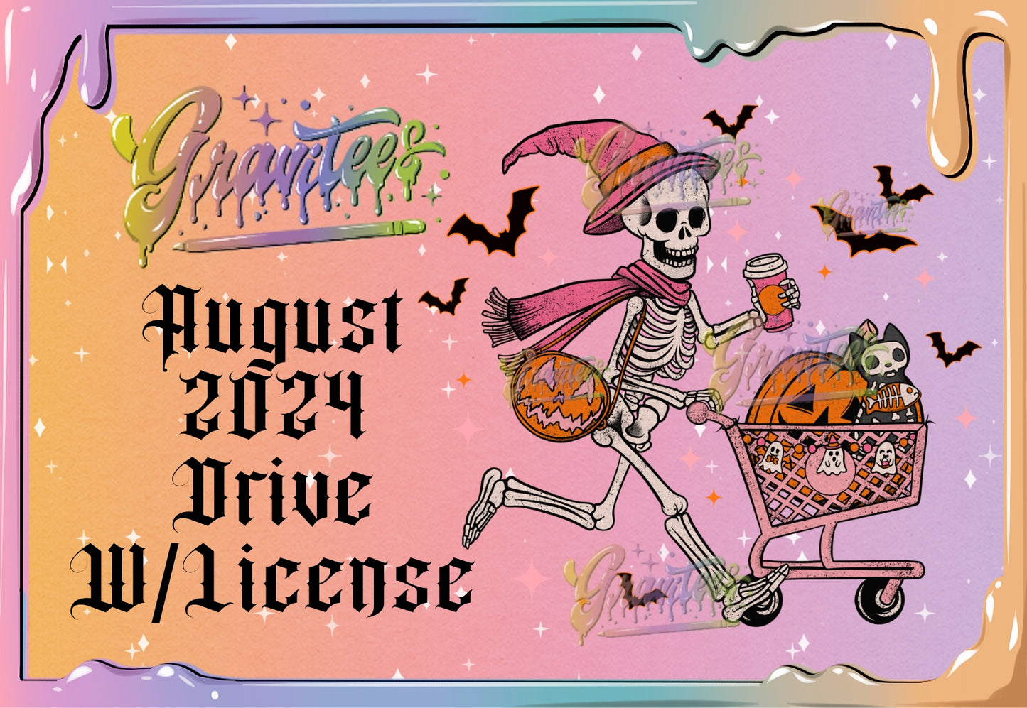 August 2024 Monthly Drive WITH License