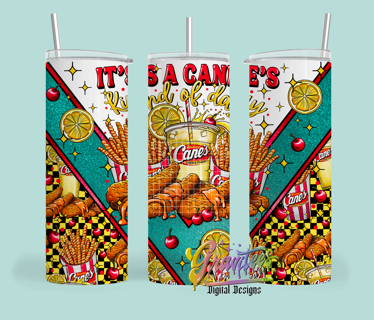 It’s a good Kind of Day 20 oz. Tumbler Template Png, Fast Food Clipart, Trendy Valentine Clipart for DTF or Shirt Printing, PNG Only!