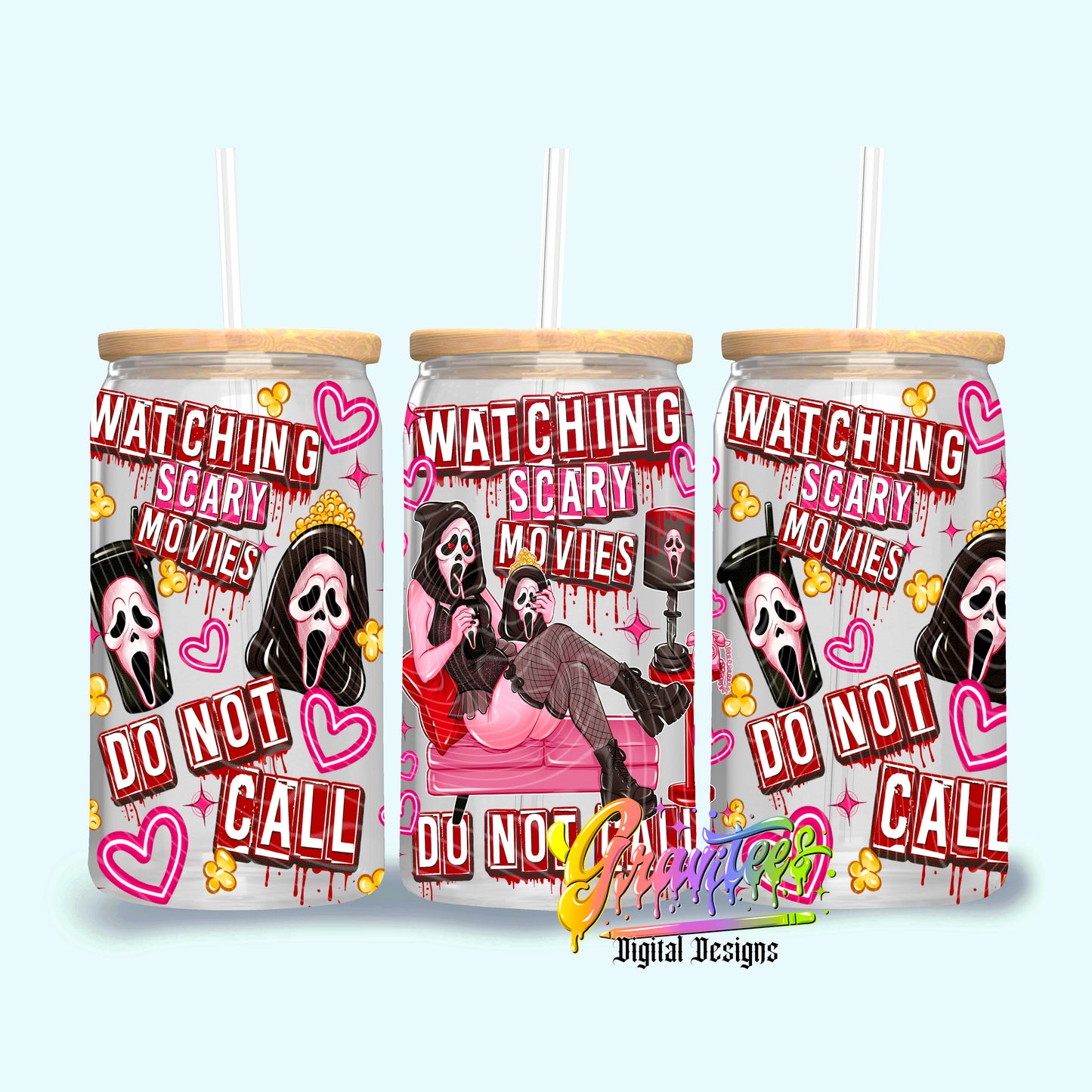 Do Not Call 16oz Tumbler Template Design PNG, for UVDTF or Sublimation Printing PNG Only!!