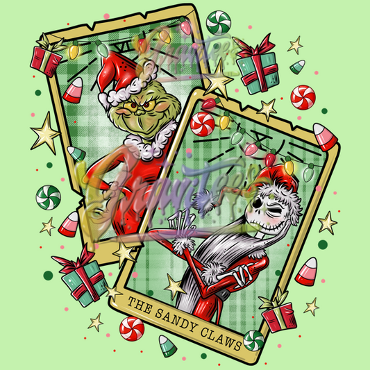 Jack Skellington Png, Tarot Nightmare Before Christmas Clipart, Trendy Christmas Clipart for DTF or Shirt Printing, PNG Only!