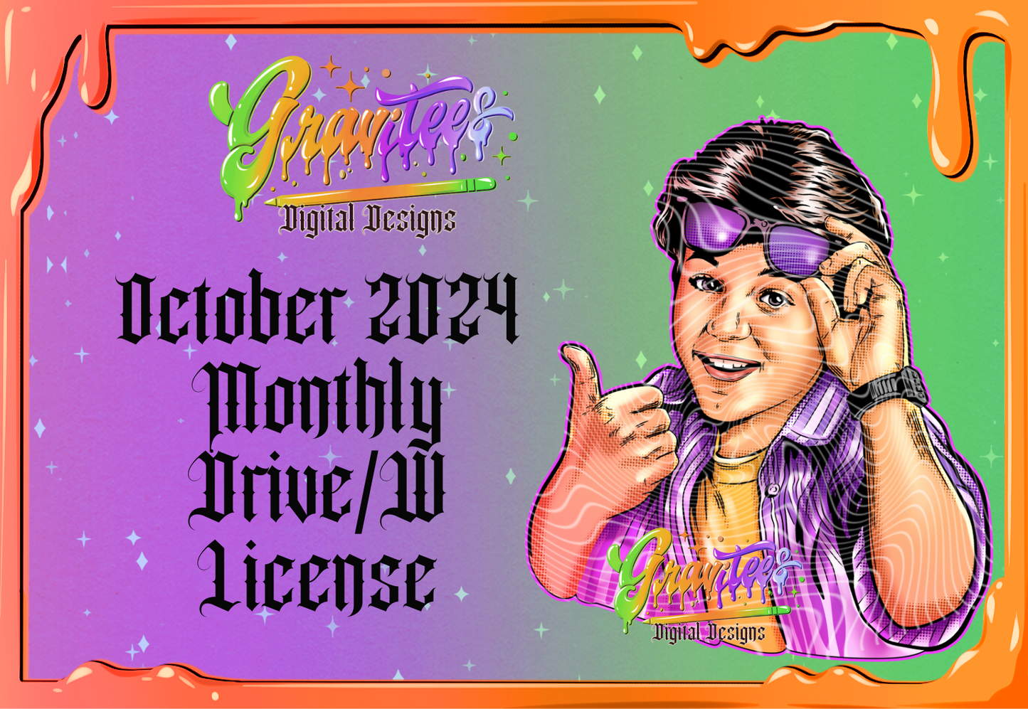 October 2024 Monthly Drive With License