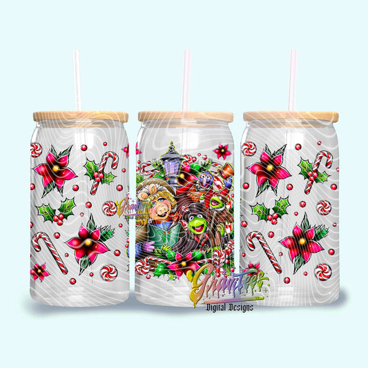 CAROL   16oz Tumbler Template Design PNG, Fall  Design for UVDTF or Sublimation Printing PNG Only!