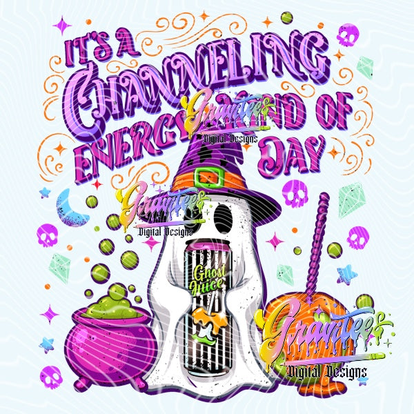 Ghost Energy Design Png for DTF or Shirt Printing, PNG Only!