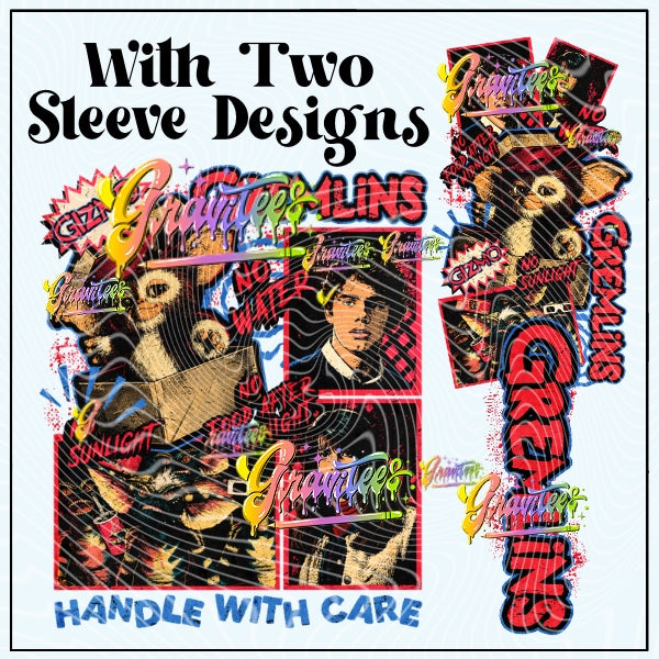 Movie Creatures With Sleeve Png for DTF or Shirt Printing, PNG Only!