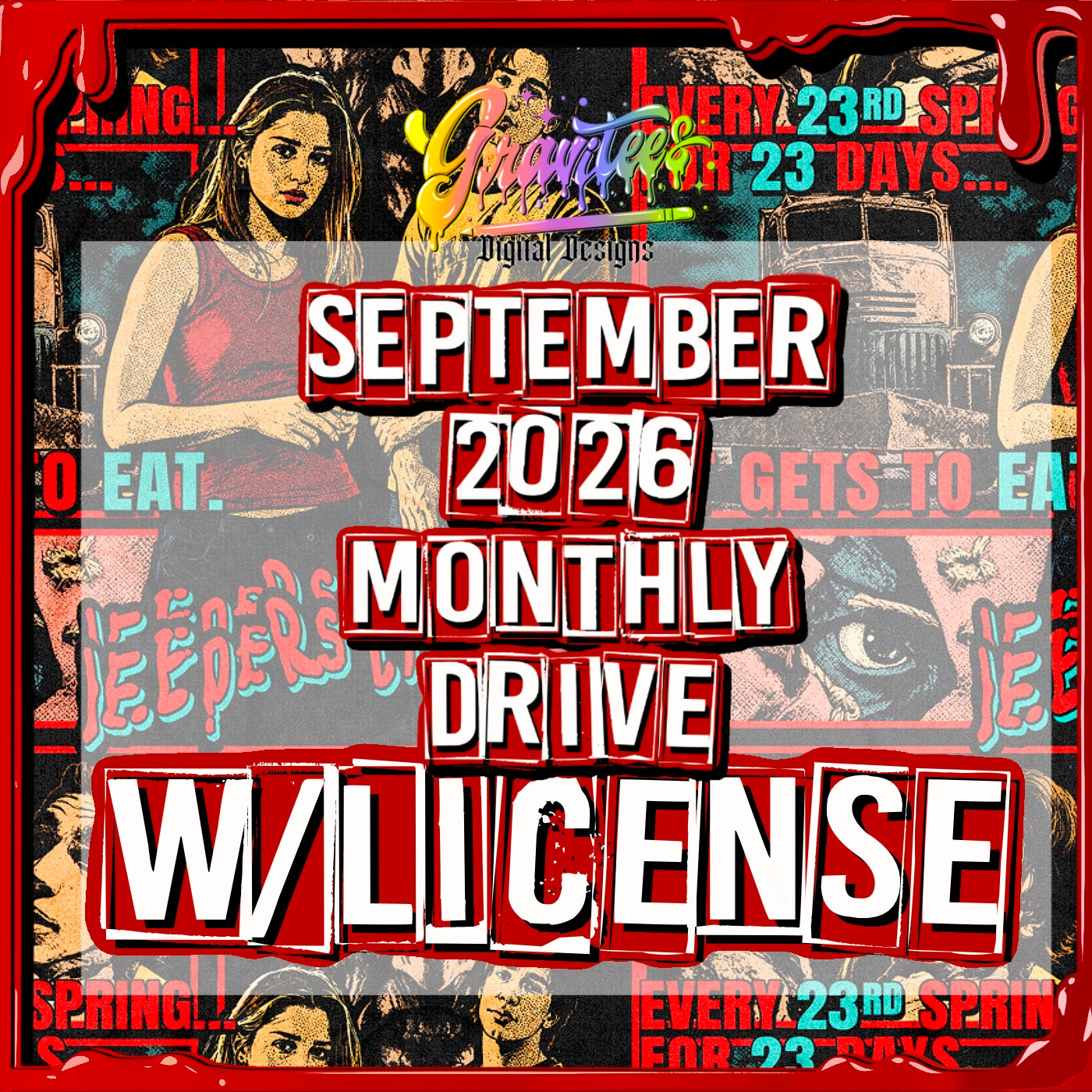 September 2026 Monthly Drive With License