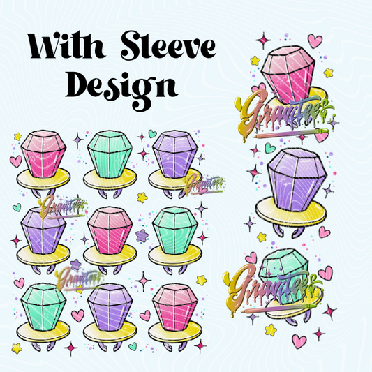 90’s Throwbacks With Sleeve  Design Png, 90s Clipart, Ring Pop Clipart,  Clipart for DTF or Shirt Printing, PNG Only!