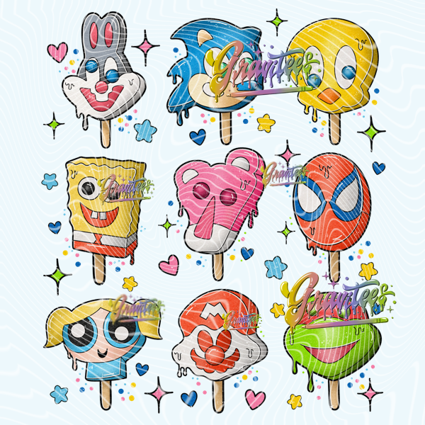 90’s Throwbacks Ice Cream Design Png, 90s Clipart, Ice Cream Clipart, Clipart for DTF or Shirt Printing, PNG Only!
