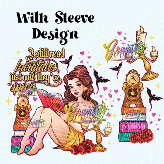 FAIRY TALES  Design Png with Sleeve Design for DTF or Shirt Printing, PNG Only