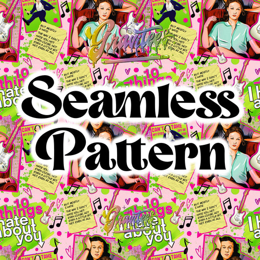 Don’t Hate You with Seamless Design Png for DTF or Shirt Printing, PNG Only!
