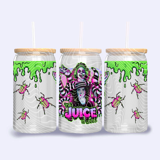 Juice Libbey Design Png, JuiceLibbey, Trendy 90’s Libbey Template for UVDTF or Sublimation Printing, PNG Only!