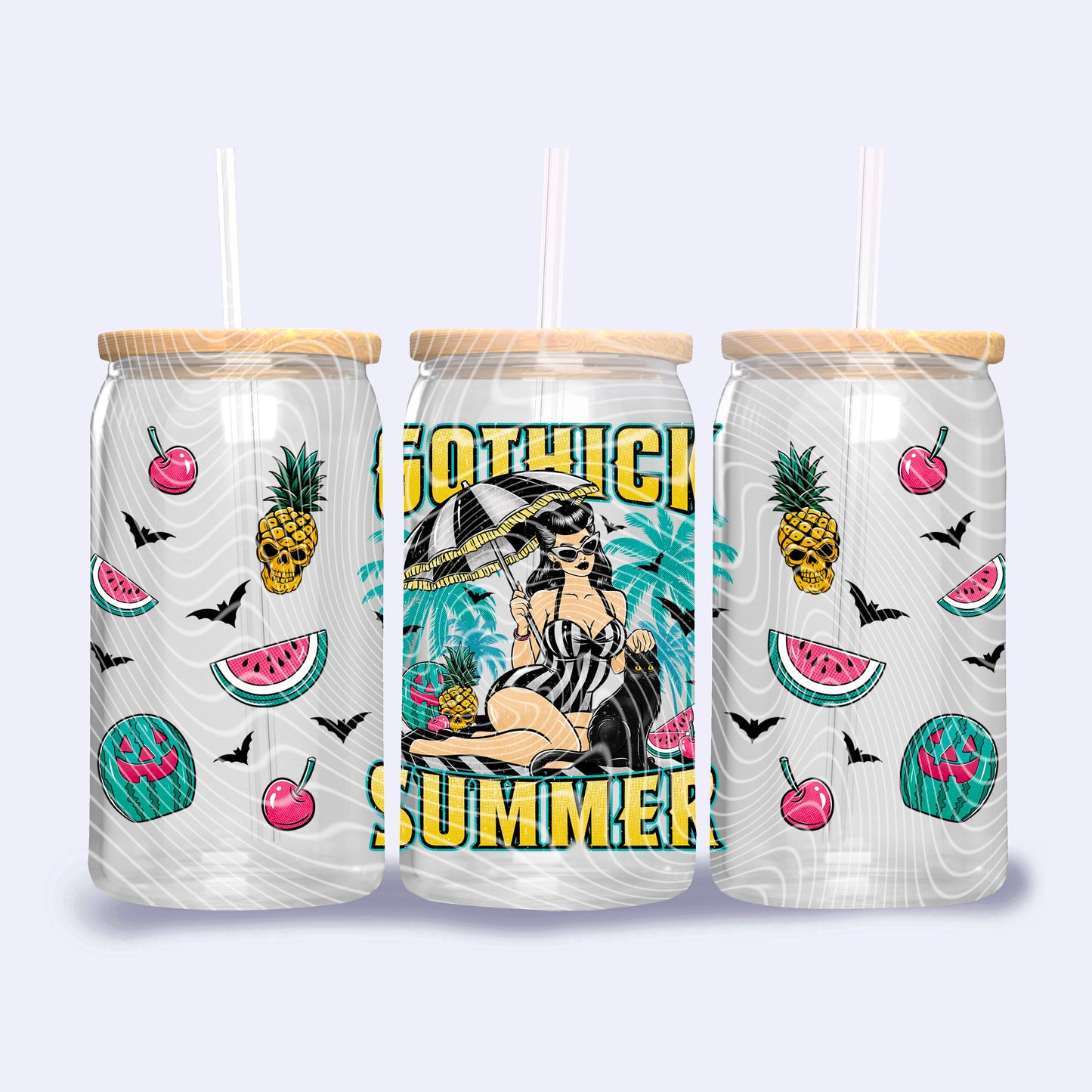 Gothick Summer 01 Libbey Design Png, Gothick Summer 01 Clipart, Gothick Summer 01 Clipart, Clipart for DTF or Shirt Printing, PNG Only!