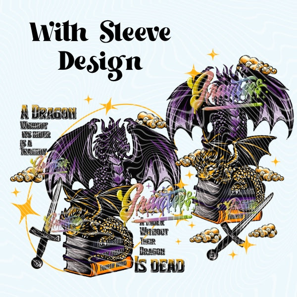 DRAGON Design with Sleeve Design Png for DTF or Shirt Printing, PNG Only! (Copy) (Copy)