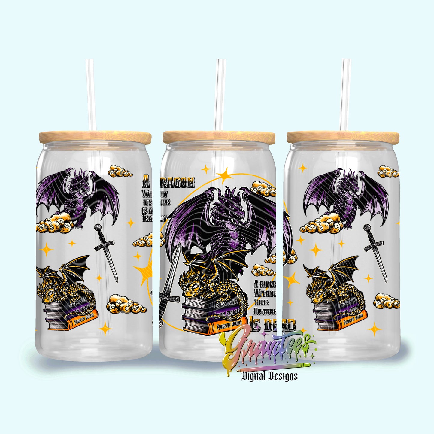 DRAGON Design 16oz Tumbler Template Design PNG, for UVDTF or Sublimation Printing PNG Only (Copy) (Copy)