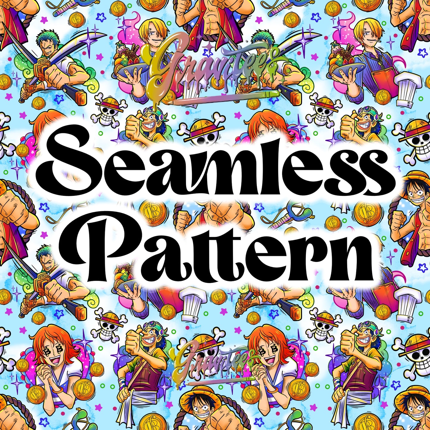ONE P 2.0 Seamless Design Png for DTF or Shirt Printing, PNG Only! (Copy) (Copy)