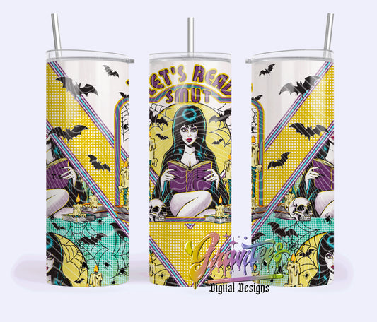 Let’s Read Smut Skinny Template Design Png, Book Lovers Skinny Clipart for UVDTF or Sublimation Printing, PNG Only! (Copy)