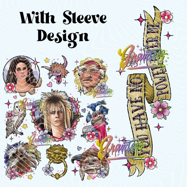 Goblin Tattoo Flash with Sleeve Design Png, Goblin Tattoo Flash Clipart for DTF or Shirt Printing, PNG Only!