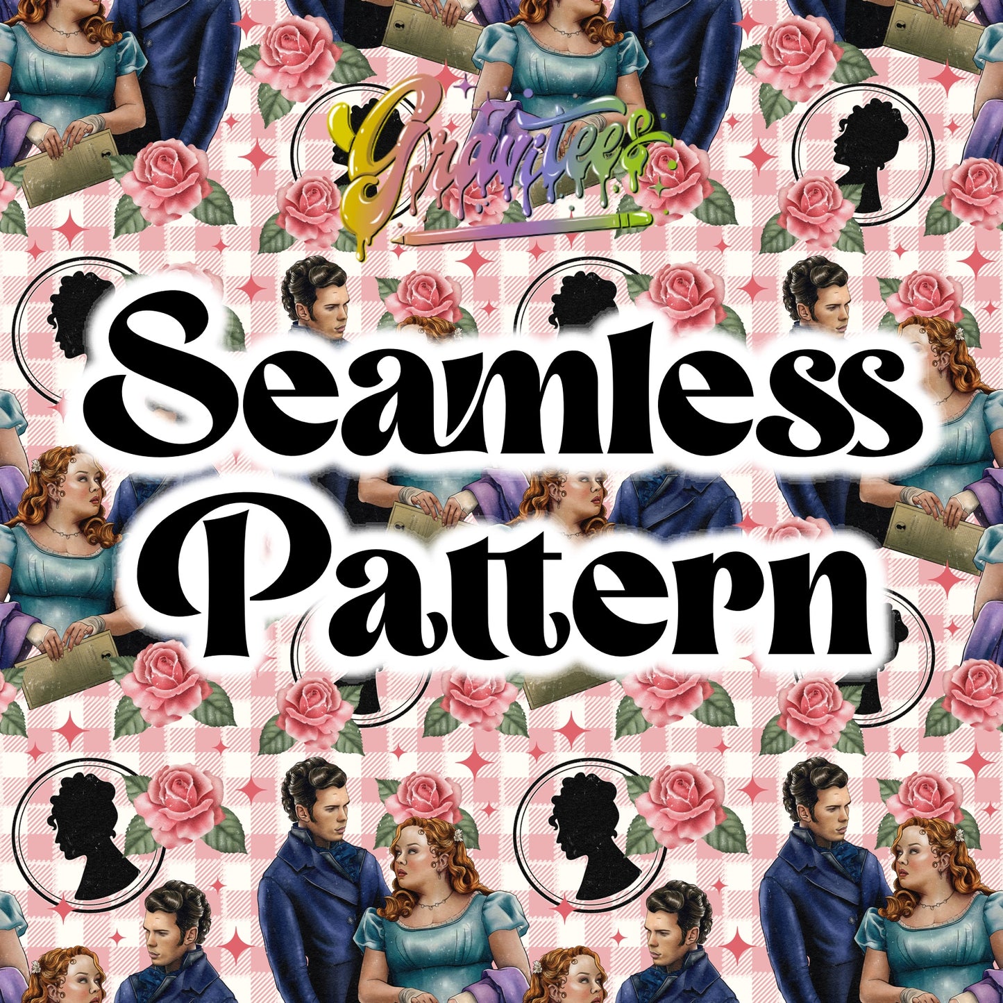 Even A Wallflower Can Bloom Seamless Design Png Clipart, TV Show Clipart for DTF or Shirt Printing, PNG Only!