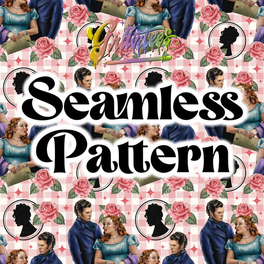 Even A Wallflower Can Bloom Seamless Design Png Clipart, TV Show Clipart for DTF or Shirt Printing, PNG Only!
