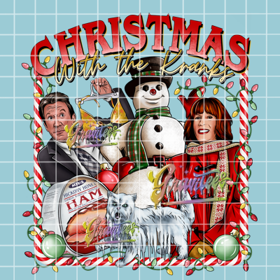 Kranks Christmas Collage Png, Christmas Movie Clipart, Trendy Christmas Clipart, Christmas Clipart for DTF or Shirt Printing, PNG Only!