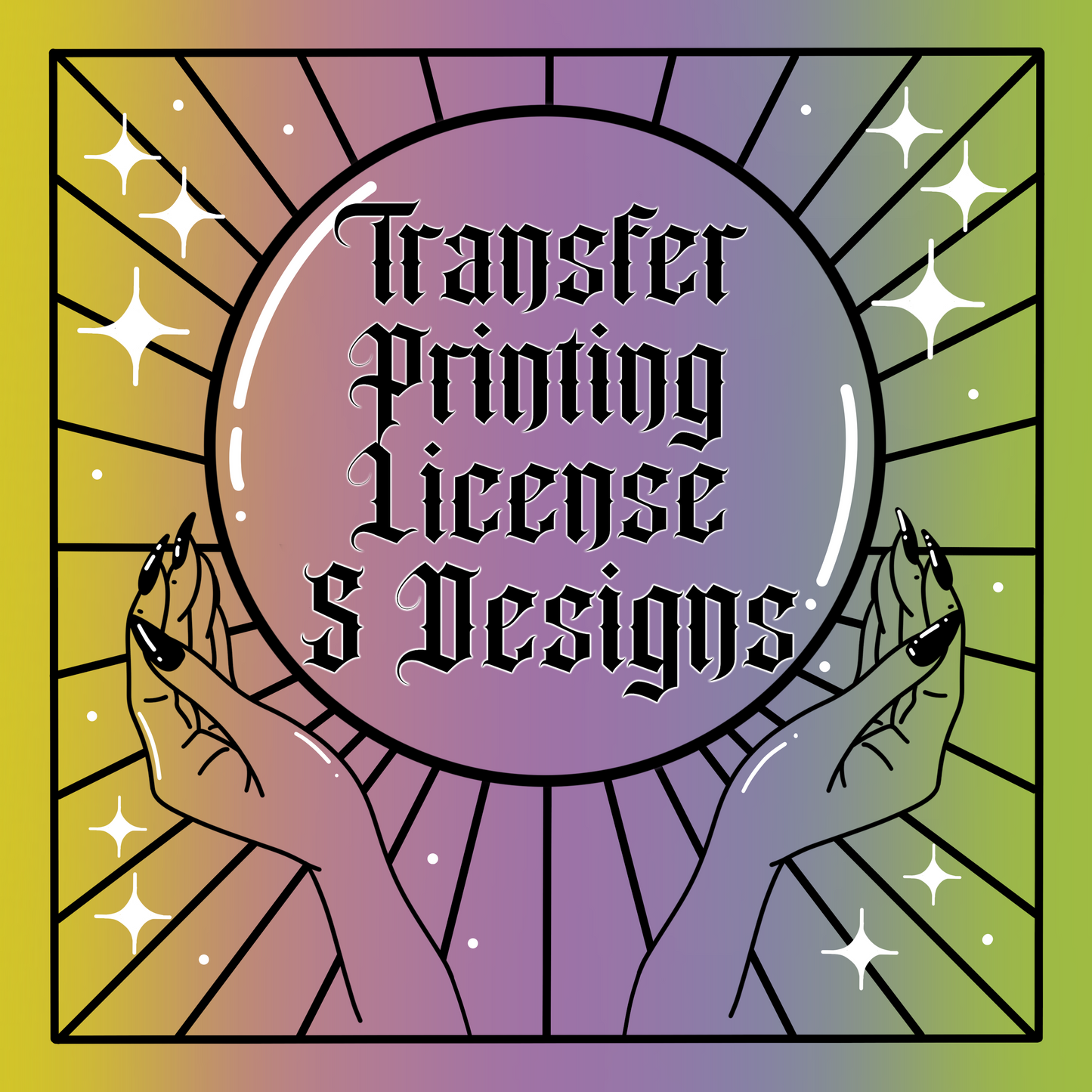 Transfer Printing License for Five Designs