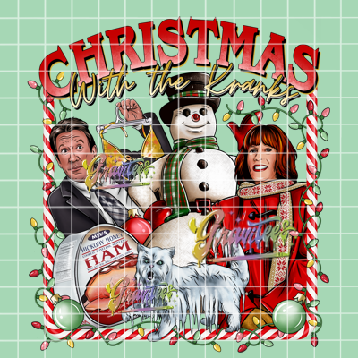 Kranks Christmas Collage Png, Christmas Movie Clipart, Trendy Christmas Clipart, Christmas Clipart for DTF or Shirt Printing, PNG Only!