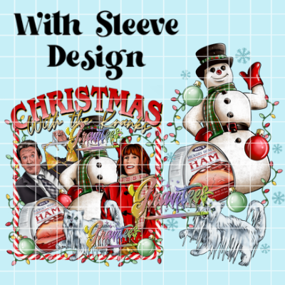 Kranks Christmas Collage With Sleeve Png, Christmas Movie Clipart, Trendy Christmas Clipart, Christmas Clipart for DTF or Shirt Printing, PNG Only!