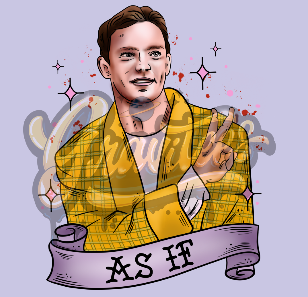 Stu As If Clipart, Stu Clueless Mashup, Clipart, Clipart for DTF or Shirt Printing, PNG Only!