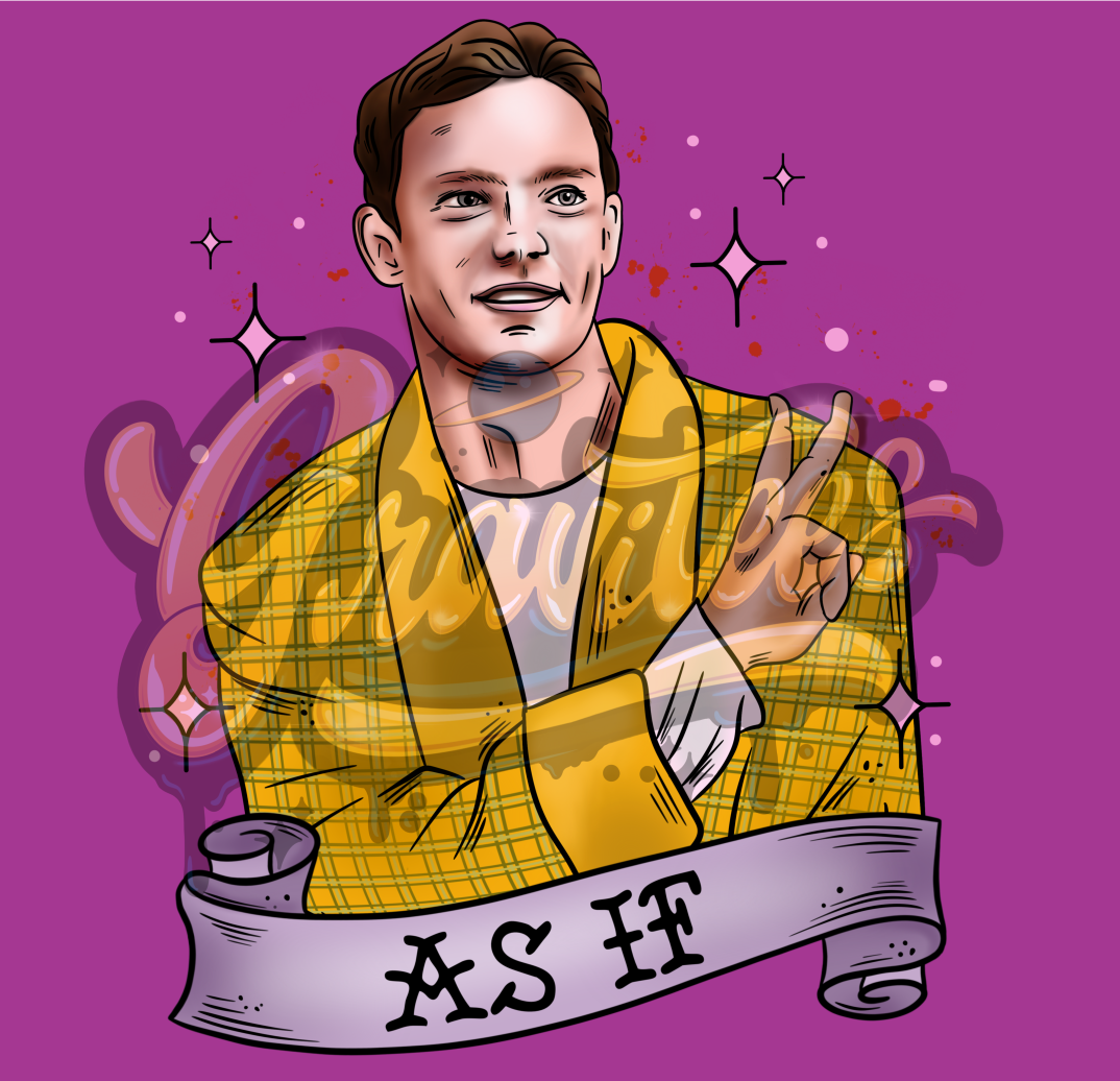 Stu As If Clipart, Stu Clueless Mashup, Clipart, Clipart for DTF or Shirt Printing, PNG Only!