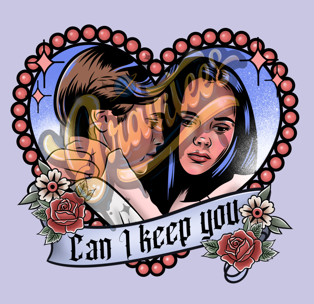 Can I Keep You PNG, Casper and Kat Clipart for DTF or Shirt Printing, Halloween Sublimation, PNG Only!