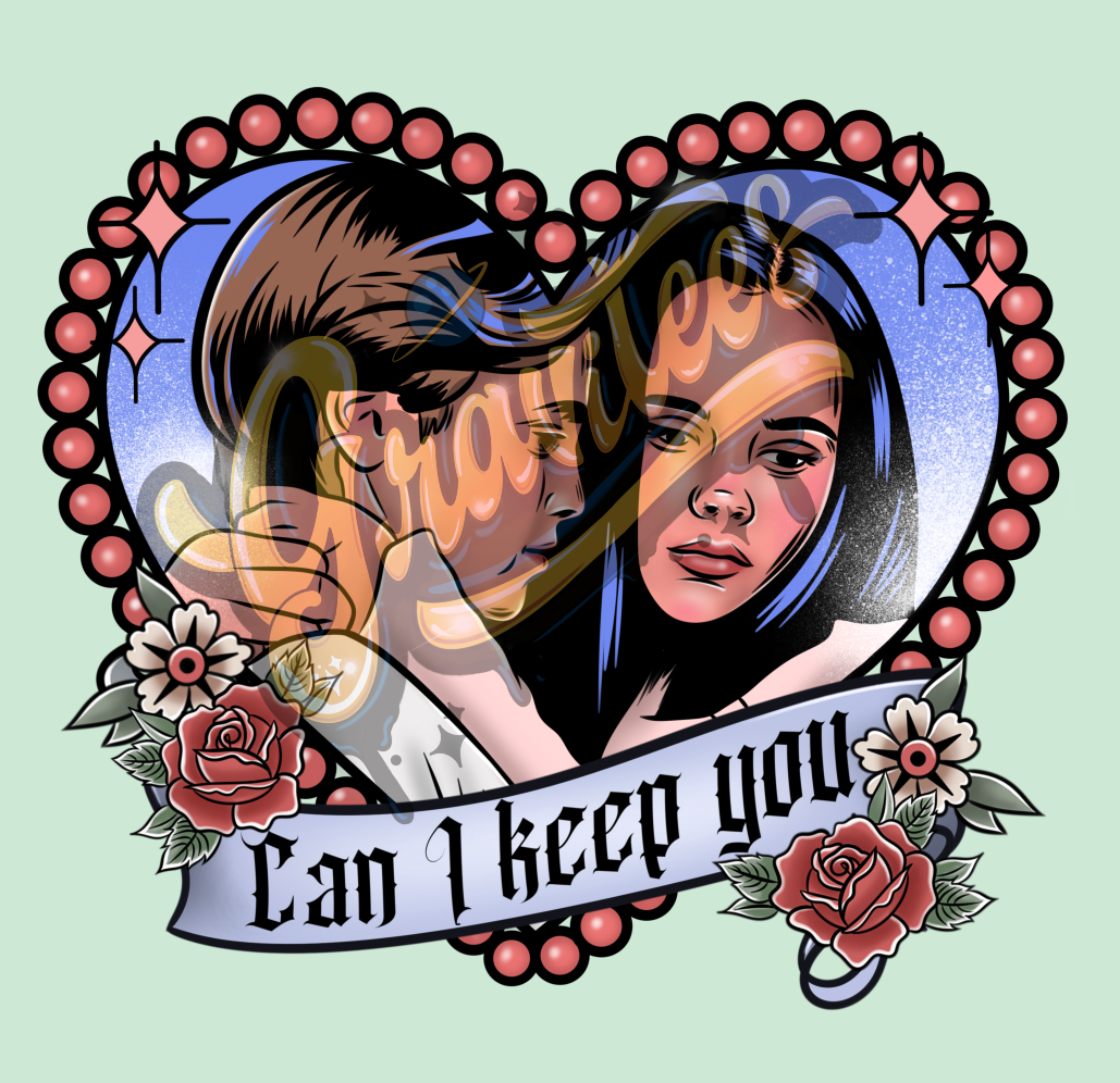 Can I Keep You PNG, Casper and Kat Clipart for DTF or Shirt Printing, Halloween Sublimation, PNG Only!