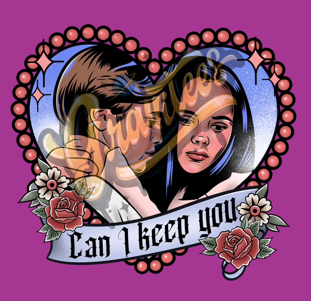 Can I Keep You PNG, Casper and Kat Clipart for DTF or Shirt Printing, Halloween Sublimation, PNG Only!