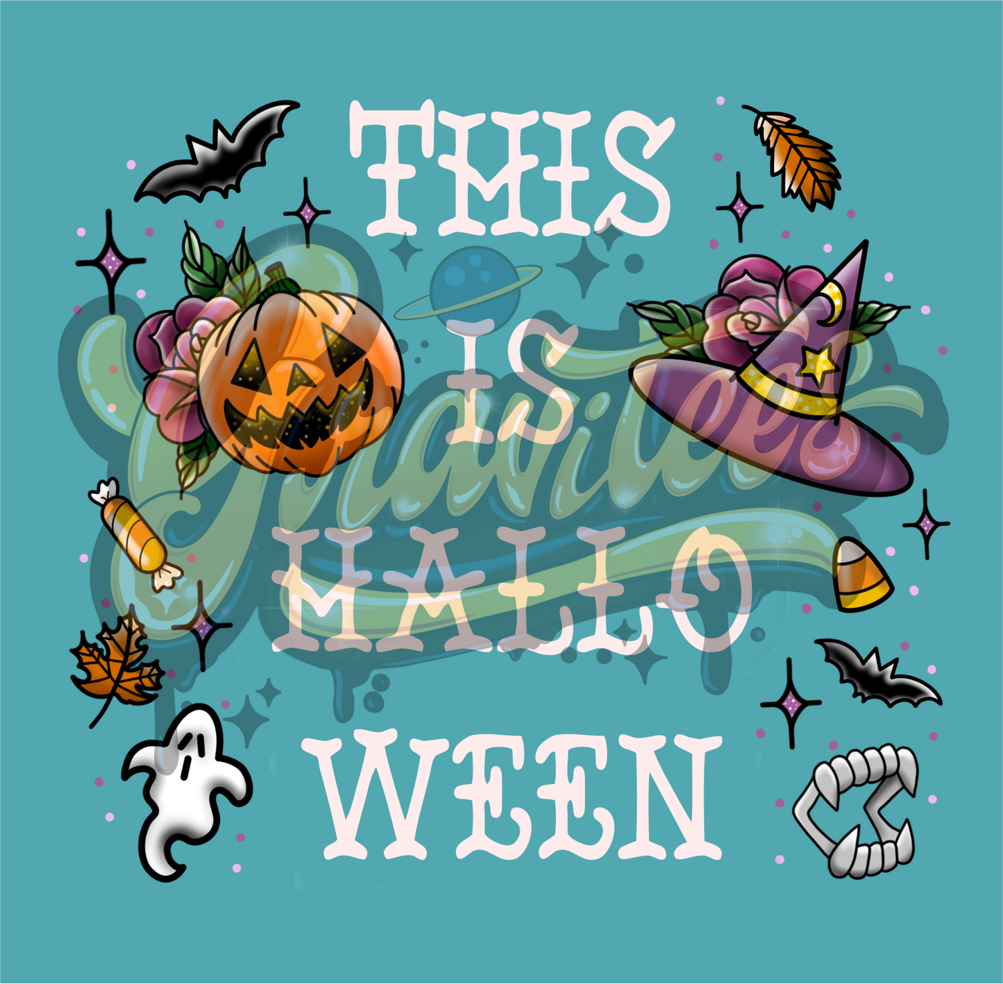 This Is Halloween PNG, Spooky Clipart for DTF or Shirt Printing, Halloween Sublimation, PNG Only!