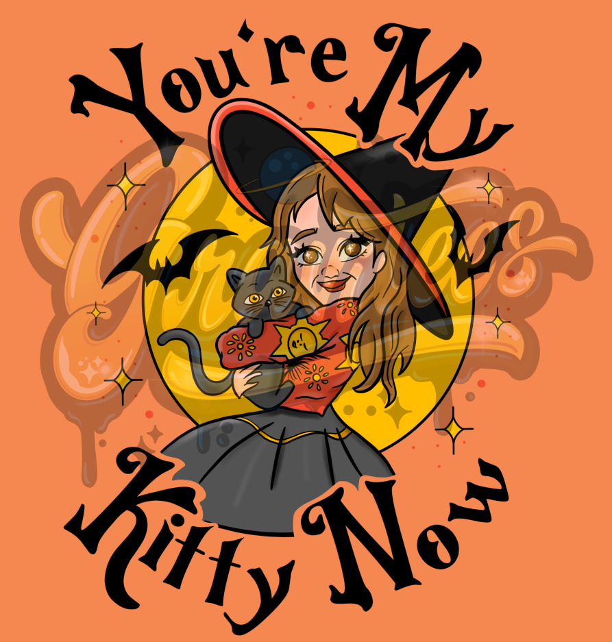 Binx Hocus Pocus PNG, Spooky Clipart for DTF or Shirt Printing, Halloween Sublimation, PNG Only!