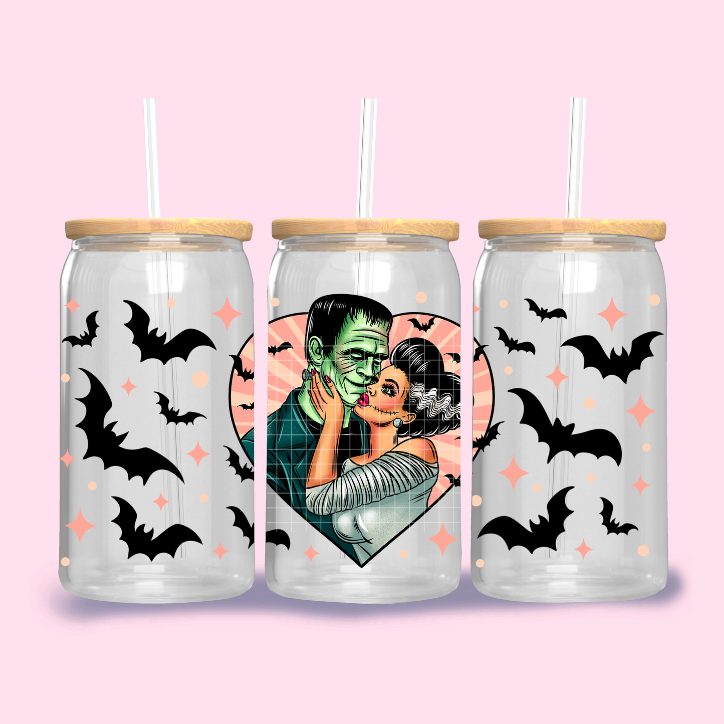I Was Made For You Libbey Template Png, Frankenstein and Bride Valentine Clipart, Trendy Valentine Clipart for DTF or Shirt Printing, PNG Only!