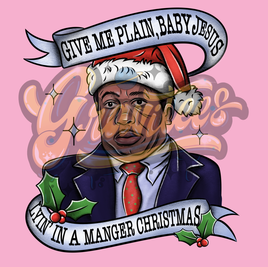 Stanley Hudson Christmas Png, The Office Clipart, The Office Christmas Clipart for DTF or Shirt Printing PNG Only!